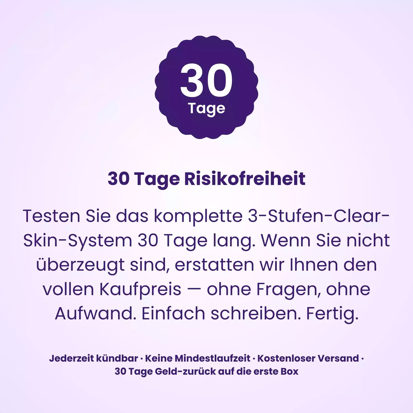 Klare Haut Monatsbox