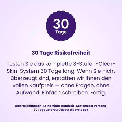 Klare Haut Monatsbox