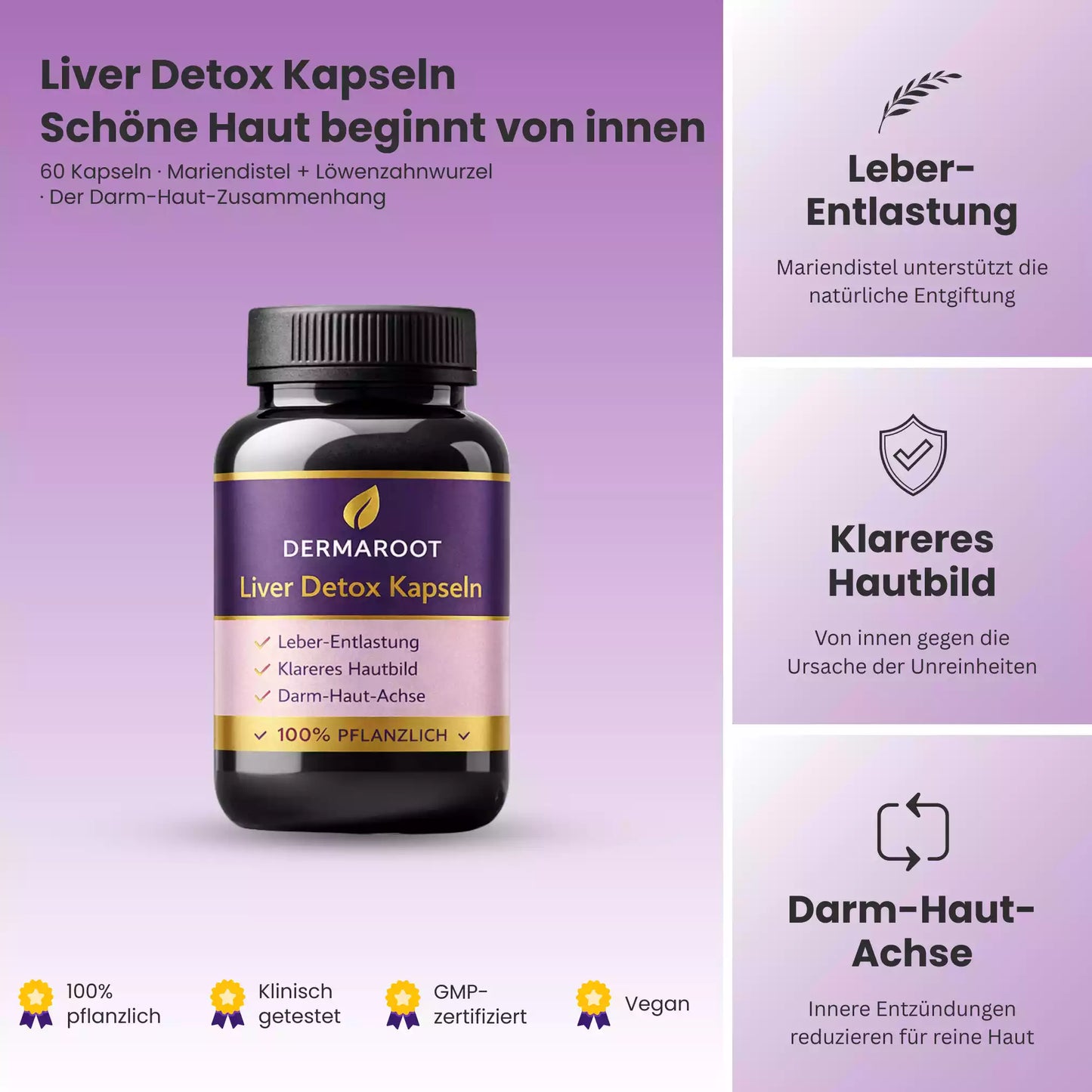 Leber-Detox Kapseln