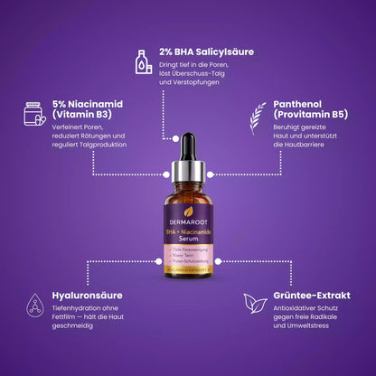 BHA + Niacinamid Serum