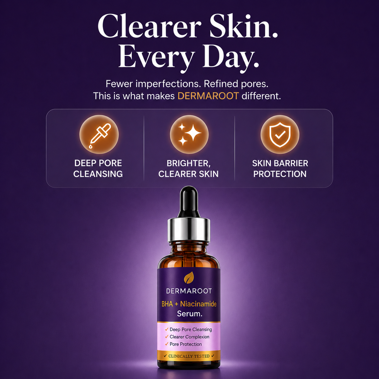 BHA + Niacinamid Serum
