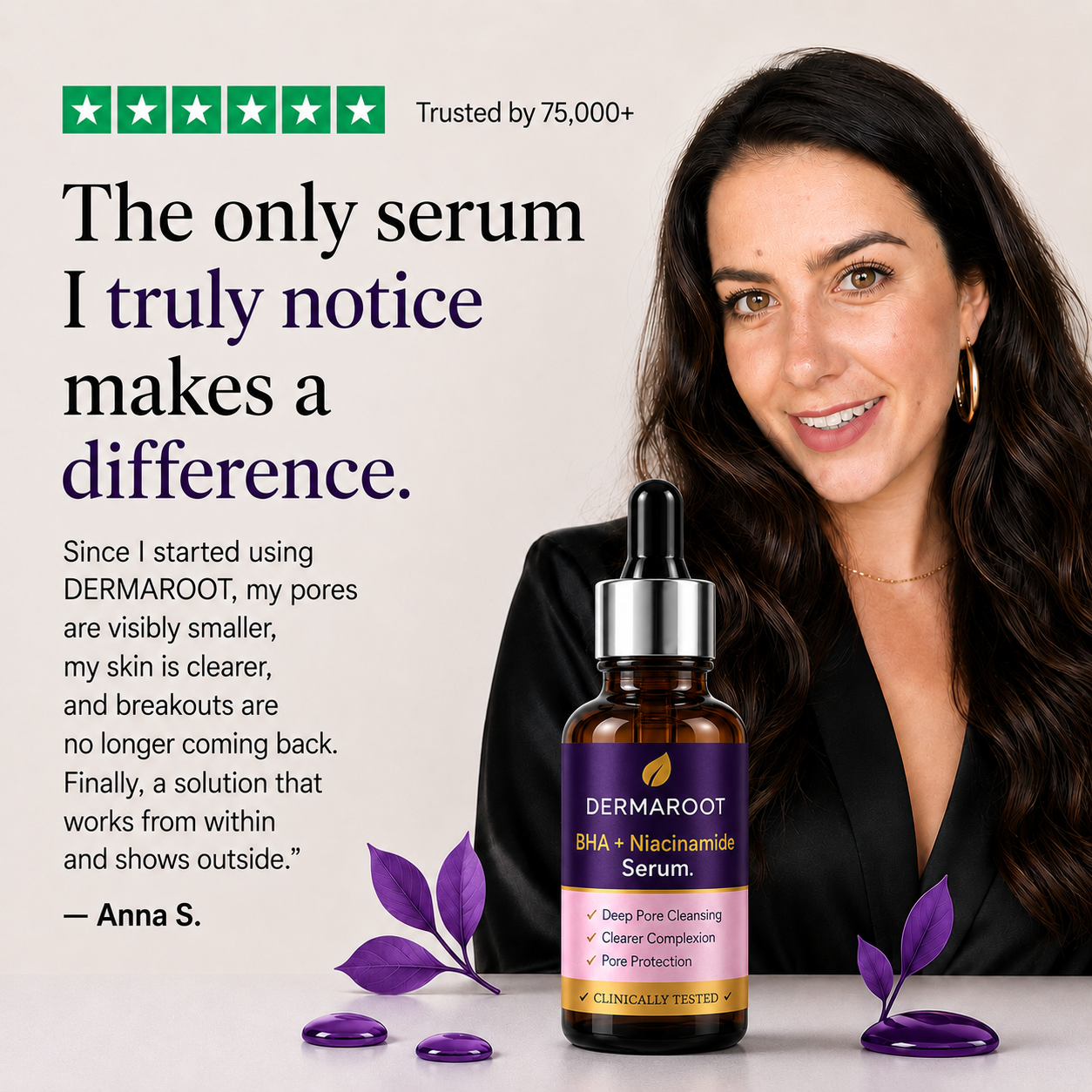 BHA + Niacinamid Serum